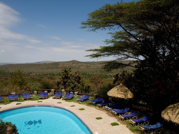 Masai Mara Sopa Lodge - Pool View 
